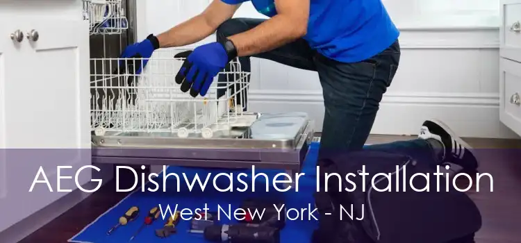 AEG Dishwasher Installation West New York - NJ