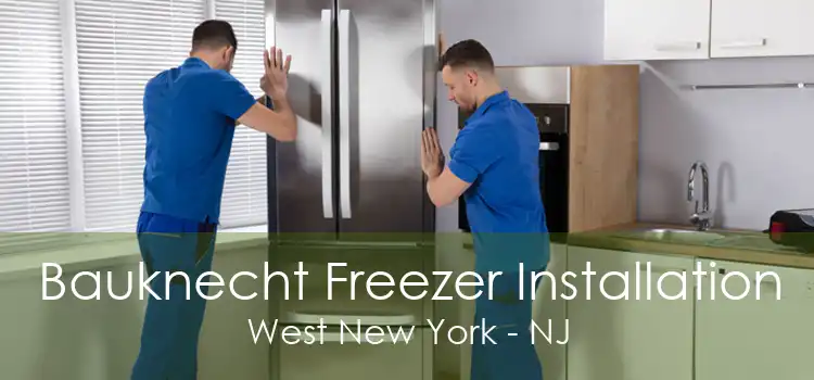 Bauknecht Freezer Installation West New York - NJ