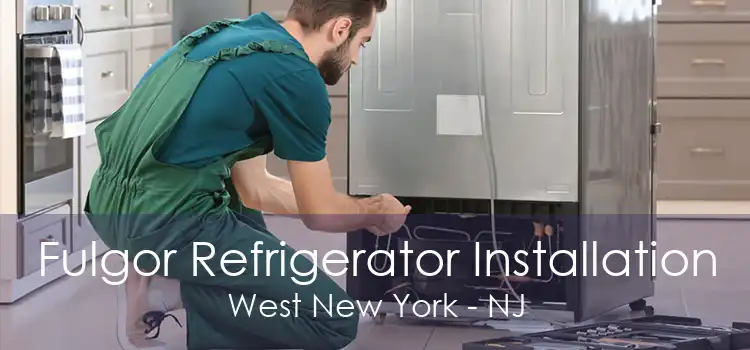 Fulgor Refrigerator Installation West New York - NJ