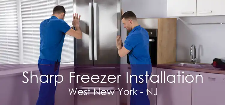 Sharp Freezer Installation West New York - NJ