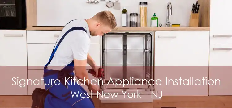 Signature Kitchen Appliance Installation West New York - NJ