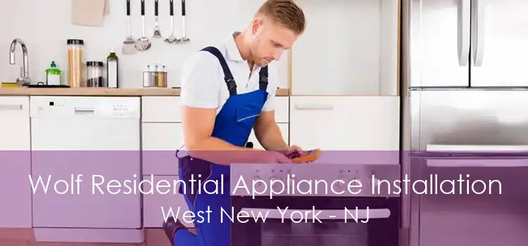 Wolf Residential Appliance Installation West New York - NJ